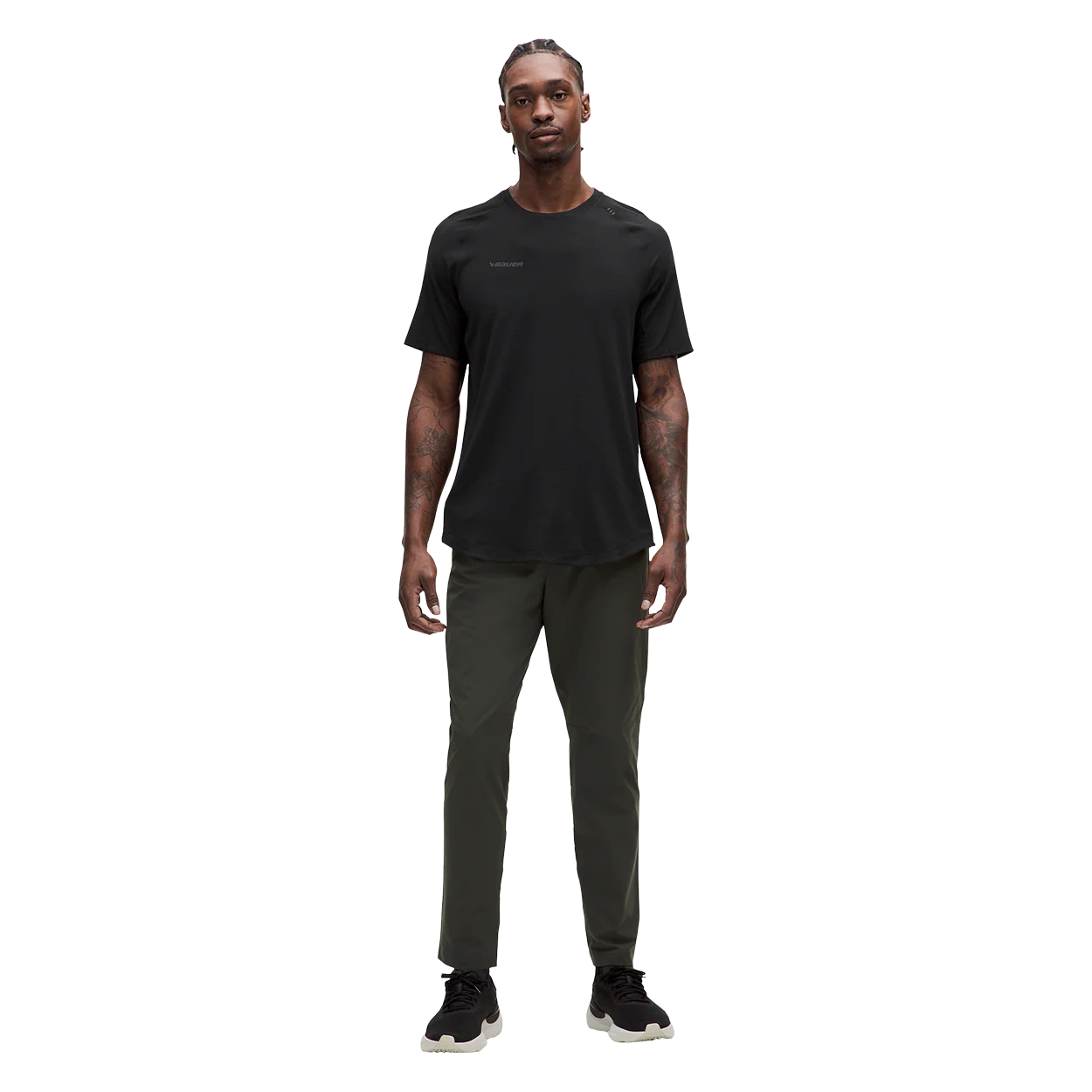 BAUER // lululemon Zeroed In Short-Sleeve Shirt
